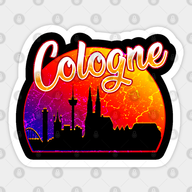 Cologne Cologne Sticker TeePublic